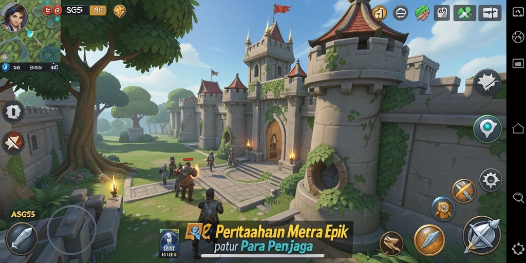 Tampilan menarik dari gameplay ASG55 yang menegangkan.