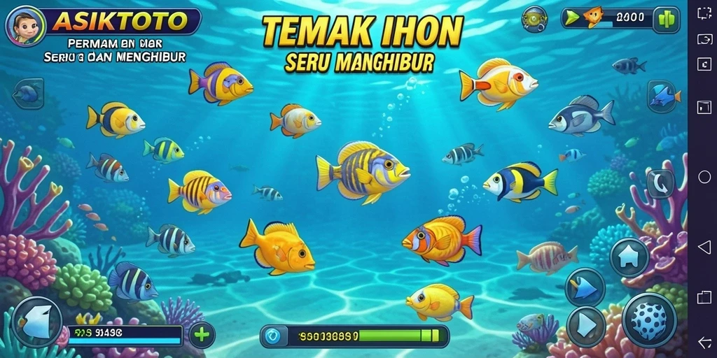 Tangkapan ikan yang penuh aksi dalam ASIKTOTO.