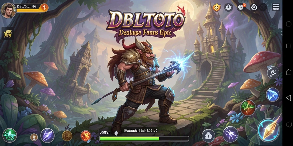 Tampilan gameplay RPG yang menakjubkan dan imersif.
