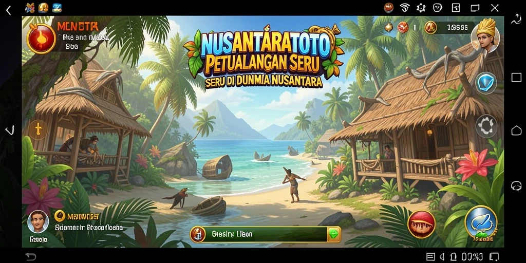 Gameplay NUSANTARATOTO yang menegangkan di dunia penuh petualangan.