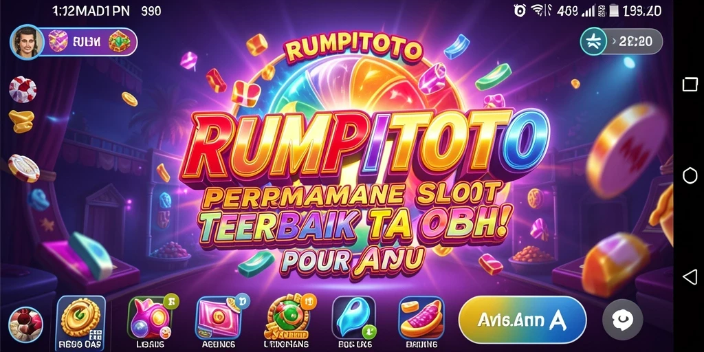 Tampilan gameplay RUMPITOTO yang menarik dan penuh warna.