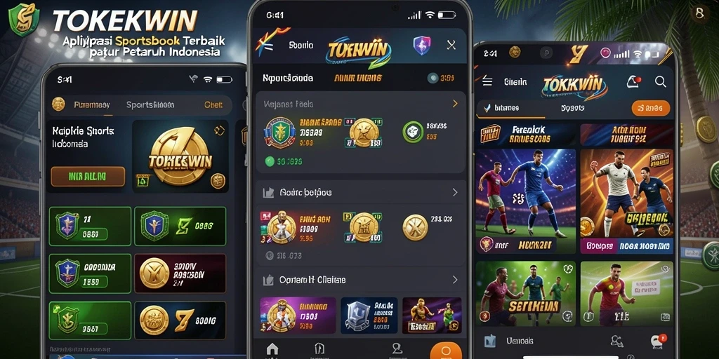 Tampilan gameplay menarik dari aplikasi TOKEKWIN yang mengasyikkan.